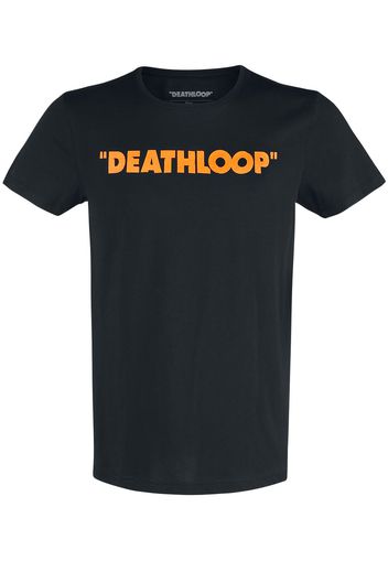 Deathloop - Logo - T-Shirt - Uomo - nero