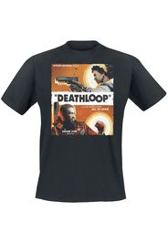 Deathloop - Die. Die Again. - T-Shirt - Uomo - nero