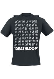 Deathloop - Counting in Order - T-Shirt - Uomo - nero