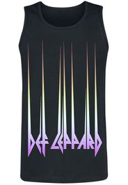 Def Leppard - Gradient Logo - Canotta - Uomo - nero