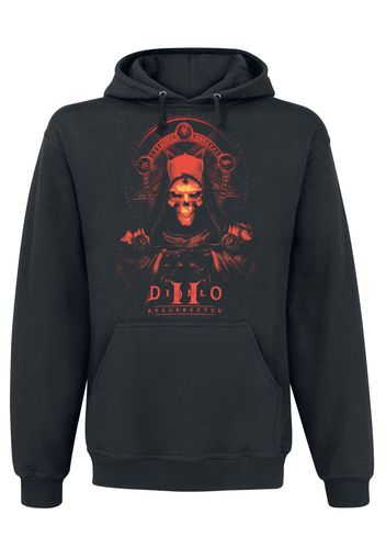 Diablo - 2 - Resurrection - Time to die - Felpa con cappuccio - Uomo - nero