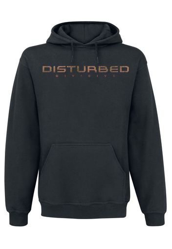 Disturbed - Divisive - Felpa con cappuccio - Uomo - nero