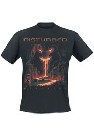 Disturbed - Divisive - T-Shirt - Uomo - nero