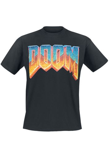 Doom - Logo - T-Shirt - Uomo - nero