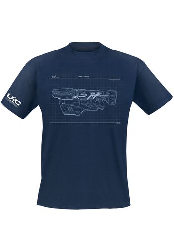 Doom - BFG 9000 - T-Shirt - Uomo - blu