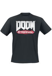 Doom - Eternal - Logo - T-Shirt - Uomo - nero