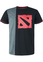 DOTA 2 - Team up - T-Shirt - Uomo - nero grigio