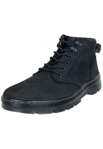 Dr. Martens - Bonny Leather - Black Milled Nubuck Wp - Stivali - Unisex - nero