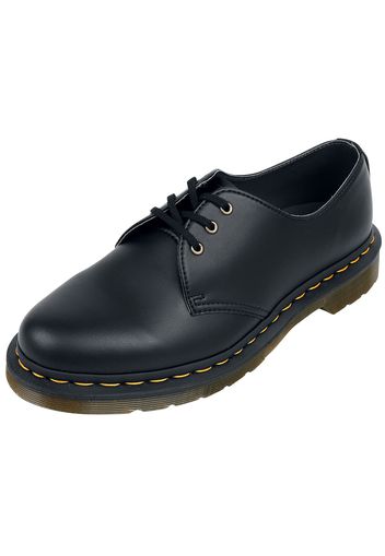 Dr. Martens - 1461 Vegan Black Felix Rub Off - Scarpe stringate - Donna - nero