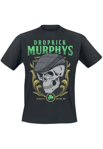 Dropkick Murphys - Skelly Skull - T-Shirt - Uomo - nero