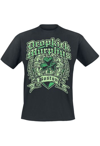 Dropkick Murphys - Boston Irish Heart - T-Shirt - Uomo - nero