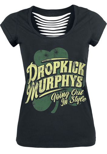 Dropkick Murphys - Going Out In Style Clover - T-Shirt - Donna - nero