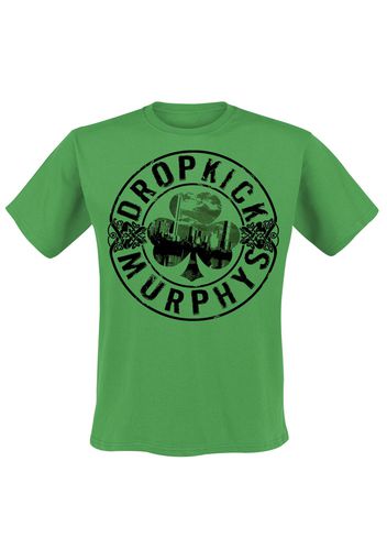 Dropkick Murphys - Boot - T-Shirt - Uomo - verde