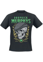 Dropkick Murphys - Skelly Skull - T-Shirt - Uomo - nero