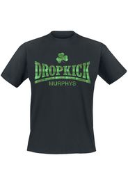 Dropkick Murphys - Fighter Plaid - T-Shirt - Uomo - nero