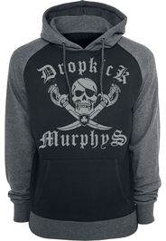 Dropkick Murphys - Shipping Up To Boston - Felpa con cappuccio - Uomo - nero grigio