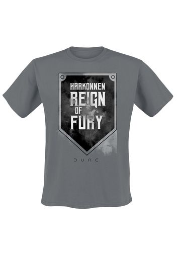 Dune - Harkonnen Reign - T-Shirt - Uomo - carbone