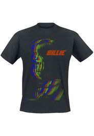 Eilish, Billie - 3D Billie Racer - T-Shirt - Uomo - nero
