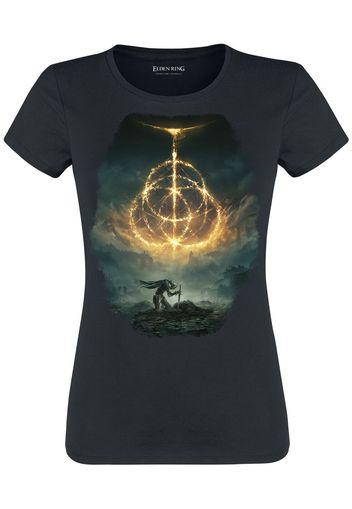 Elden Ring - Cover - T-Shirt - Donna - nero