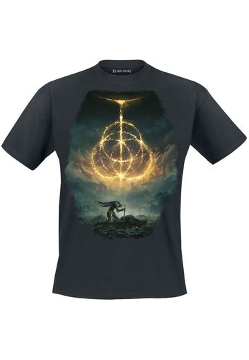 Elden Ring - Cover - T-Shirt - Uomo - nero