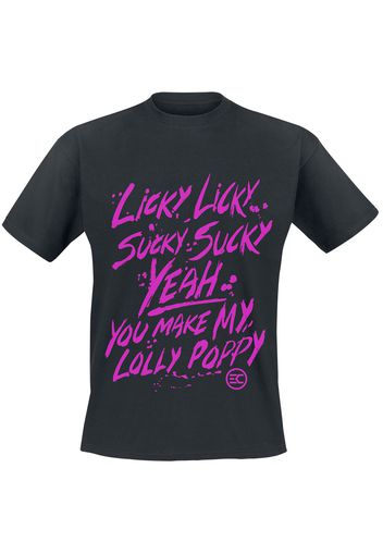 Electric Callboy - Licky Licky - T-Shirt - Uomo - nero