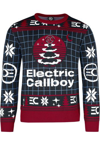 Electric Callboy - Holiday Sweater 2022 - Christmas jumper - Uomo - multicolore