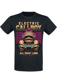 Electric Callboy - All Night Long - T-Shirt - Uomo - nero