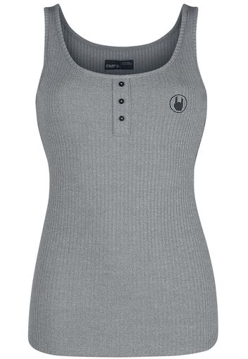 EMP Premium Collection -  - Top - Donna - grigio scuro