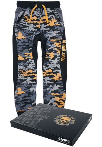 EMP Special Collection - Sport Trousers with Camouflage Print - Pantaloni tuta - Uomo - nero