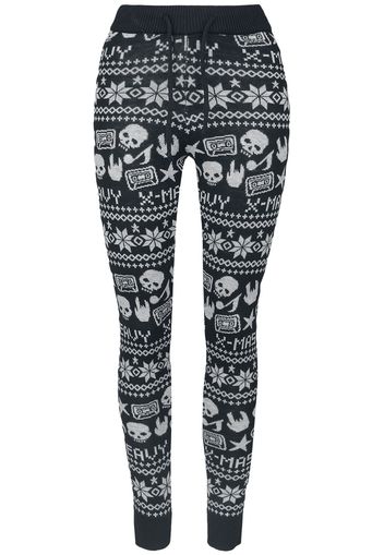 EMP Special Collection - XMAS Leggings - Leggings - Donna - nero