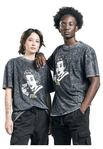 EMP Special Collection - EMP Special Collection X Urban Classics Washed T-Shirt Unisex - T-Shirt - Uomo - grigio