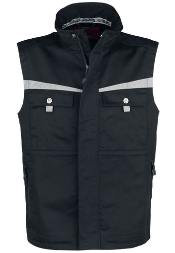 EMP Special Collection - Work Hard - Rock Hard - Gilet - Uomo - nero