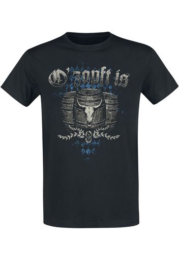 EMP Special Collection - Schwarzes T-Shirt mit Rundhalsausschnitt und Print - T-Shirt - Uomo - nero