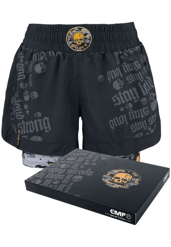 EMP Special Collection - Sport 2in1 Shorts mit integrierter Innenhose - Pantaloni tuta - Donna - nero