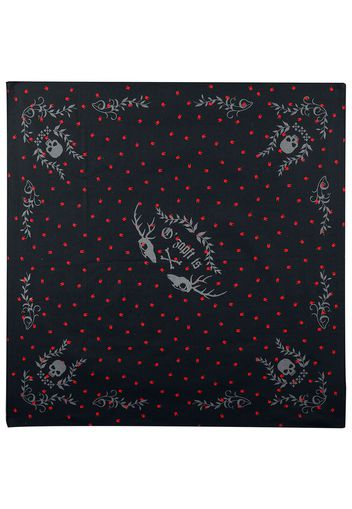 EMP Special Collection - Black Bandana with Oktoberfest Motif - Foulard - Unisex - nero