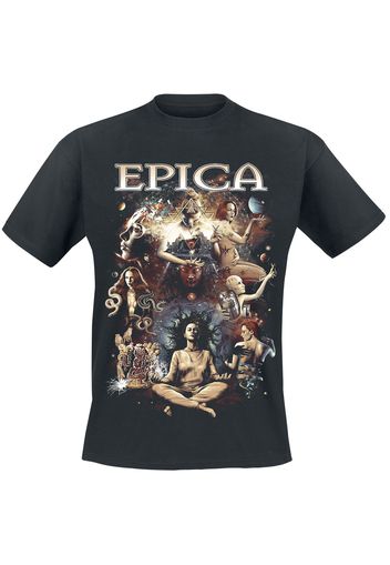 Epica - 20th Anniversary - T-Shirt - Uomo - nero