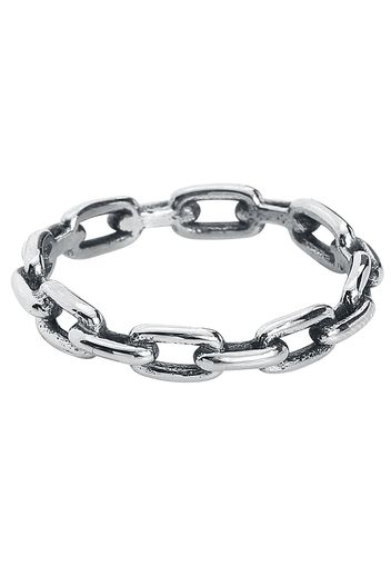 etNox - Chain - Anello - Donna - colore argento