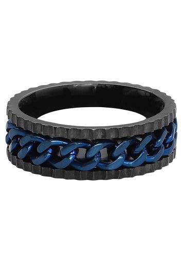 etNox - Chain - Anello - Uomo - nero blu
