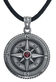 etNox - Compass - Collana - Unisex - colore argento