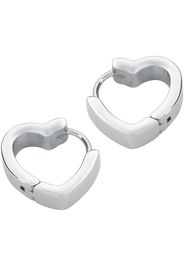 etNox - Heart-Shaped Dangling Earrings - Orecchino - Donna - colore argento