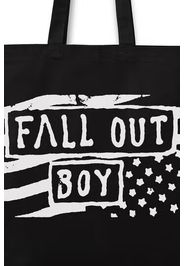Fall Out Boy - Flag - Borsa a tracolla - Unisex - nero bianco