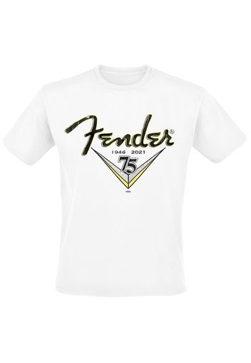 Fender - Scribble Men - T-Shirt - Uomo - bianco