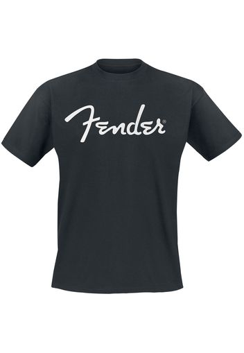 Fender - Classic Logo - T-Shirt - Uomo - nero