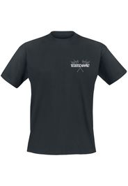 Feuerschwanz - Todsünden - T-Shirt - Uomo - nero