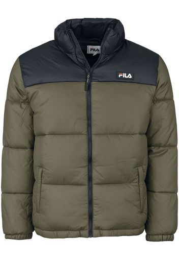 Fila - SOLLER puffer jacket - Giacca invernale - Uomo - oliva nero