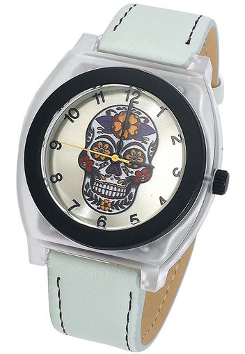 Flower Skull -  - Orologi da polso - Donna - multicolore