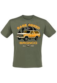 Ford - Ford Bronco - Rare Breed - T-Shirt - Uomo - verde