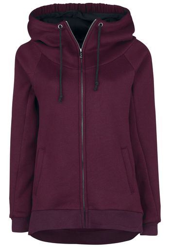 Forplay - Zip-Up Longjacket - Felpa jogging - Donna - bordeaux