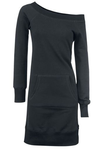 Forplay - Long Wideneck Sweater - Miniabito - Donna - nero