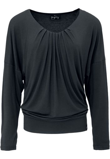 Forplay - Betty - Maglia Maniche Lunghe - Donna - nero